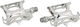 MKS Pedales de plataforma SUPREME - plata