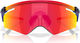 Oakley Lunettes de sport QNTM Kato - crystal blue/prizm ruby