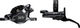 Shimano Deore XT Scheibenbremse BL-M8200+BR-M8200 - schwarz/links (seitenspezifisch)/Vorderrad