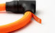 tex-lock orbit chain lock - acid orange | 100 cm