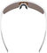 uvex ramp sports glasses - white matte | mirror gold