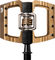crankbrothers Pedales automáticos Mallet DH Loic Bruni Signature Edition - bronce | 100 mm | 78 mm