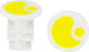 Ergon GA2, GA2 Fat, GA3, GA20 und GA30 Lenkerendstopfen - laser lemon