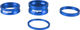 Hope Kit de entretoises Space Doctor pour 1 1/8" - blue