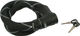ABUS Candado de cable blindado Steel-O-Flex Iven 8200 - negro/85 cm