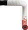 DEDA Ruban de guidon Loop - blanc-rouge