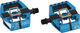 crankbrothers Mallet E Klickpedale - electric blue
