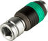 Wera Socket adapter Zyklop 8784 A1 / B1 - black-green/1/4"