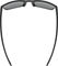 uvex LGL 52 Brille - black matt/mirror silver