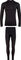 Whistler Pree Conjunto de ropa interior funcional sin costuras - black | S/M