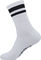 GripGrab Original Stripes Performance Crew Socks - white/41 - 44