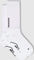 FINGERSCROSSED Chaussettes Logo Vertical Aero 2.0 - blanc | 39 - 42