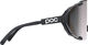 POC Devour sports glasses with replacement lens - uranium black | clarity road-sunny silver