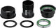 Hope Edelstahl Pressfit Innenlager 46 x 30 mm - black/Pressfit (68/73 mm) short