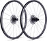 ERE Research Juego de ruedas Genus II SL30 Aero Carbon Disc Center Lock 28" - black-black/Shimano carretera/100 mm/142 mm/28"/Non Boost/Non Boost
