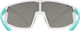 uvex Gafas para niños Skyryse Jr. - white-green/mirror silver