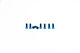 OAK Components Juego de Tornillos de titanio M4x9 para platos 8-bolt - blue