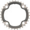 Shimano Plato XTR FC-M980 10 velocidades - gris/32 dientes (B)