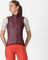 Castelli Aria 2 Damen Weste - deep bordeaux | S
