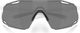 Oakley Cybr Dyno Sportbrille - matte white/clear to black iridium photochromic