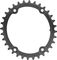 absoluteBLACK Plato Oval Road 110/4 para Sub-Compact - black/32 