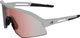 Alpina Sonic HR QV Sports Glasses - white matte | quattro/varioflex rainbow mirror