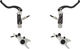 Hope XCR PRO X2 Postmount v+h Set Scheibenbremse - silver/Set/links/rechts (seitenspezifisch)