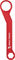 Wolf Tooth Components Pack Wrench and Inserts Kit Bottom Bracket Tool Set - red-silver