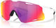 Oakley Gafas de deporte Cybr Lightning - matte white | prizm road