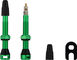 tune Válvula tubeless en set de 2 - verde cardenillo/SV 44 mm