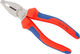 Knipex Alicates universales - rojo-azul
