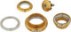 Chris King Jeu de Direction NoThreadSet EC34/28,6 - EC44/40 GripLock - gold/EC34/28,6 - EC44/40