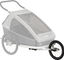 Croozer Jogger Set for Kid Single-Seaters as of 2018 - black-silver