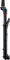 RockShox Horquilla de suspensión Reba RL Solo Air Boost 27,5" - gloss black/15 mm Eje Pasante/100 /42 /1 1/8" - 1,5" tapered/27,5" (650B)/110 mm