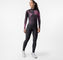 Castelli Prismatic Thermal L/S Women's Jersey - black deep bordeaux | S