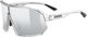 uvex lunettes de sport sportstyle 237 - clear/mirror silver