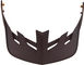 Troy Lee Designs Visera de repuesto para cascos Flowline SE MIPS - radian burgundy-charcoal/universal