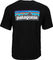 Patagonia Camiseta P-6 Logo Responsibili-Tee - black/M