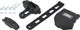 ABUS SH SF Bordo Universal Bracket for Saddles + Rain Cap Protective Cover - black