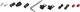Conduite Hydraulique Threaded Crimp pour Guide/Level TL/DB5/Elixir - black/2000 mm