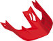 Troy Lee Designs Visera de repuesto para cascos Stage - signature red/universal