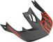 Troy Lee Designs Visera de repuesto para cascos Stage - race black-red/universal