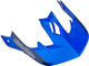 Troy Lee Designs Visera de repuesto para cascos Stage - valance blue/universal