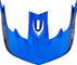 Troy Lee Designs Spare Visor for Stage Helmets - valance blue/universal