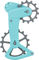 Galets de Dérailleur OSPW X Cerakote Coated Limited pour XT/XTR 12vit - turquoise-silver/universal
