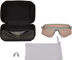 Lunettes de Sport S3 Hiper - soft tact stone grey/hiper crimson silver mirror