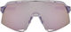 100% Lunettes de Sport S3 Hiper - polished translucent lavender/hiper lavender mirror