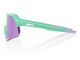 100% Lunettes de Sport S3 Hiper - soft tact mint/hiper lavender mirror