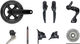 Dura-Ace Di2 R9250 Power Meter Groupset 2x12 40-54 w/ Disc Brake - black/172.5 mm 40-54, 11-30