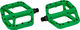 OneUp Components Pédales à Plateforme Comp - green/universal